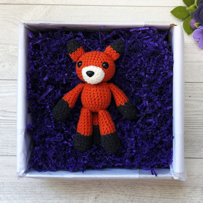 Crocheted Fox