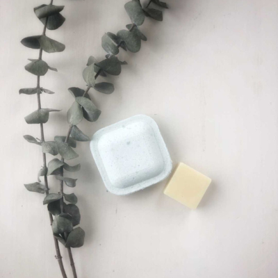 Eucalyptus Mint Shower Steamer & Organic Lotion Bar